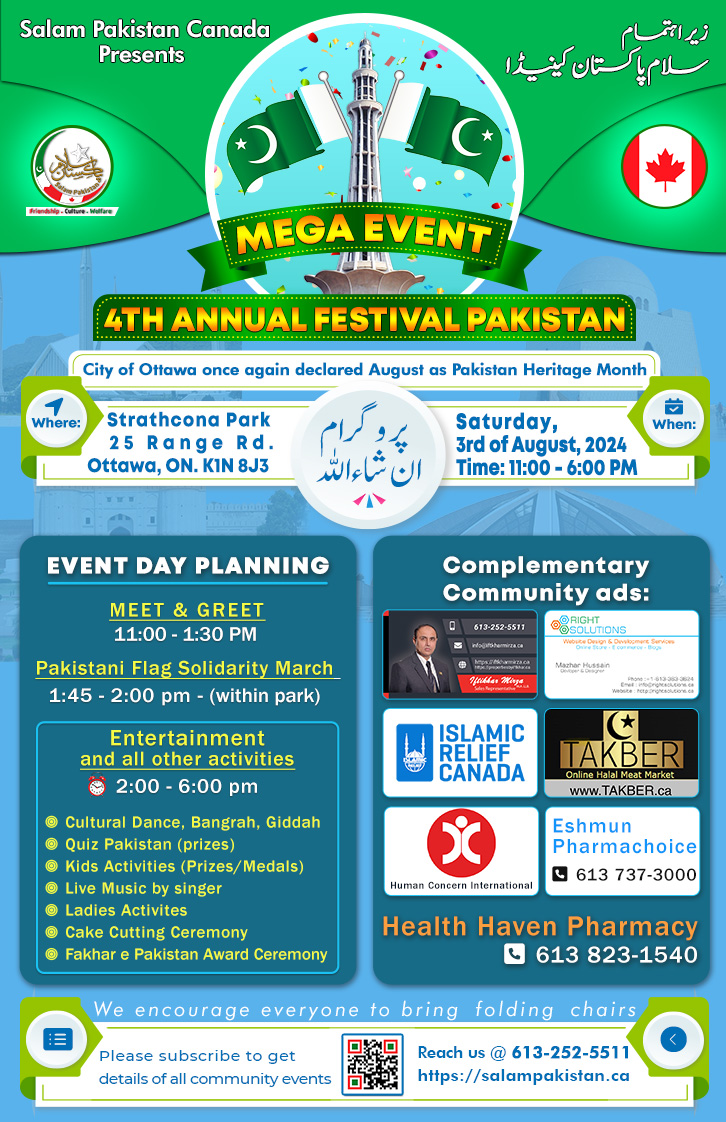 Salam Pakistan Canada