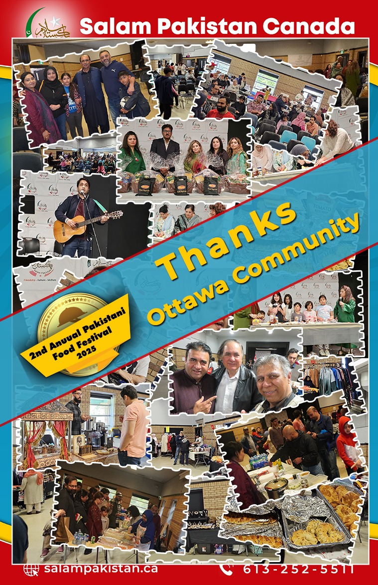 Thanks Ottawa Community/Vendors for Making 2nd Annual Pakistani Food Festival Successful